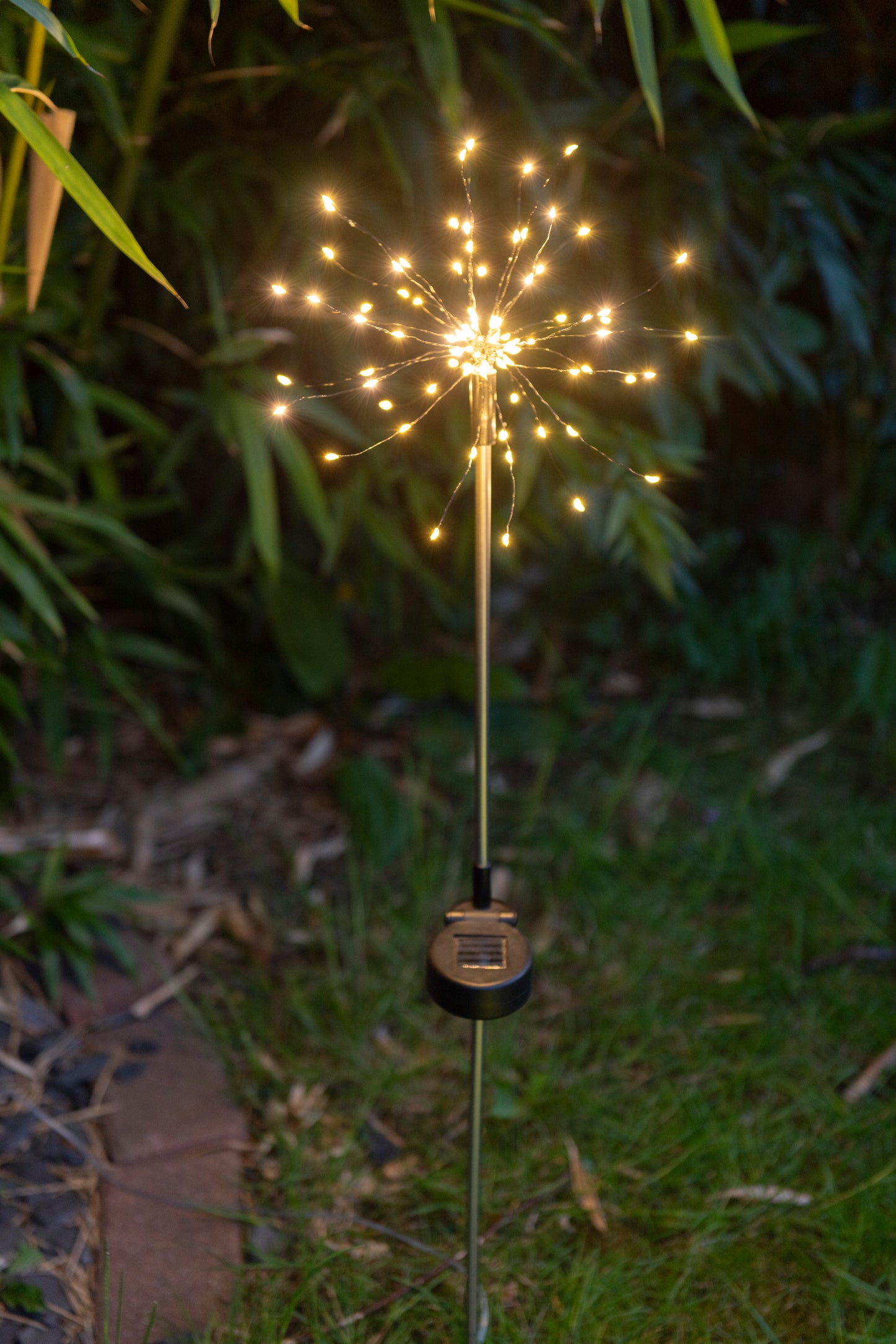 Firework solar polar garden stake lights (1 per pack)