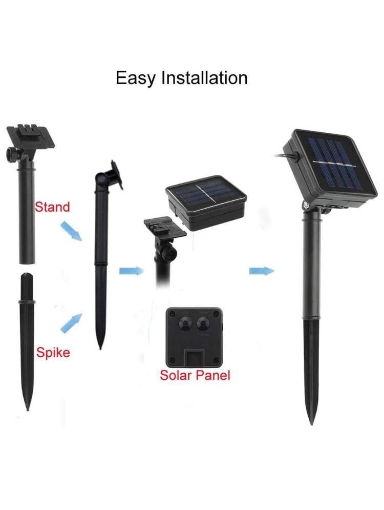 Star design Moroccan Solar String Lights Waterproof Garden Light for Trees, Patio, Yard, Wedding, Party Decorations.