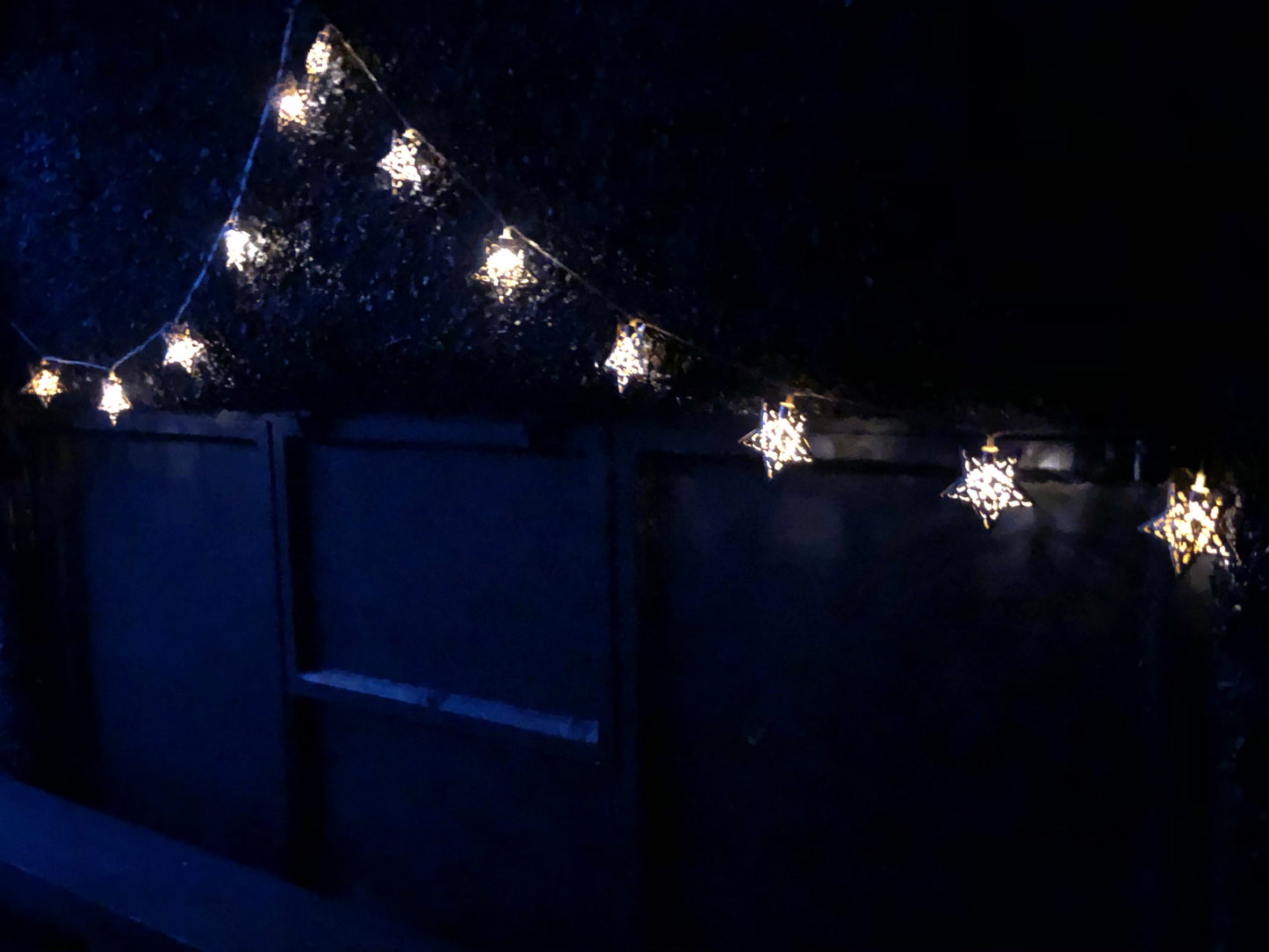Star design Moroccan Solar String Lights Waterproof Garden Light for Trees, Patio, Yard, Wedding, Party Decorations.