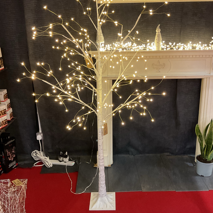 Pre lit LED Birch Tree 120 LEDs