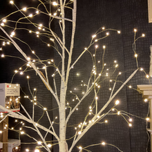 Load image into Gallery viewer, Pre lit LED Birch Tree 120 LEDs
