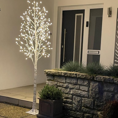 Pre lit LED Birch Tree 120 LEDs