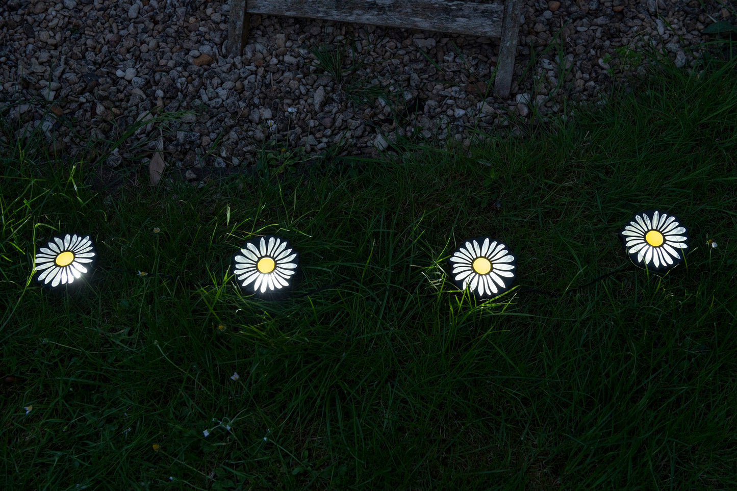 Daisy Pathway solar lights ( set of 4)