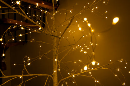 Pre lit LED Birch Tree 120 LEDs