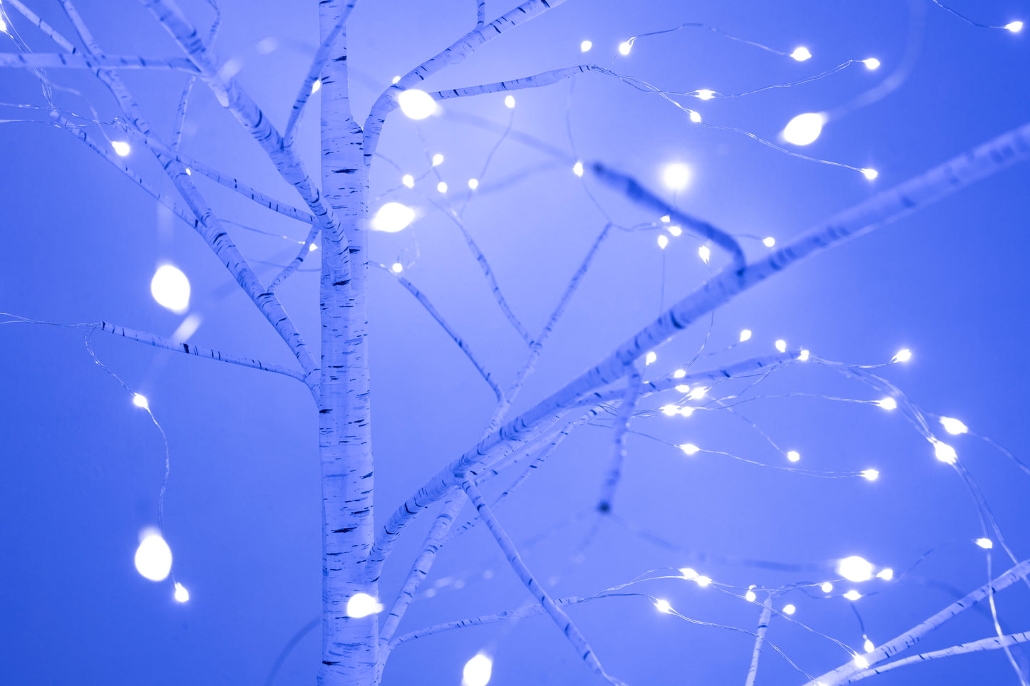 Pre lit LED Birch Tree 120 LEDs