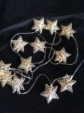 Load image into Gallery viewer, Moroccan star 12 LED solar string

